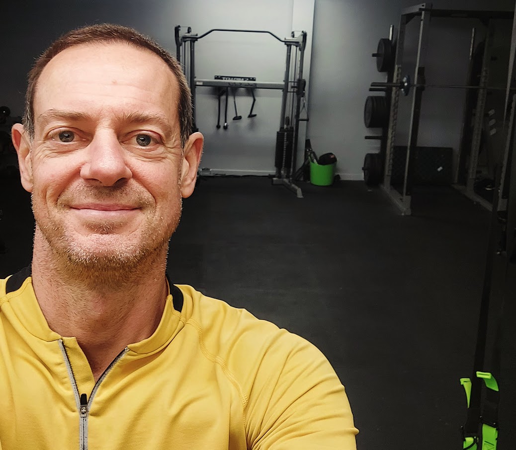 Jim, personal trainer at Core Values PT, in the Bournemouth training studio